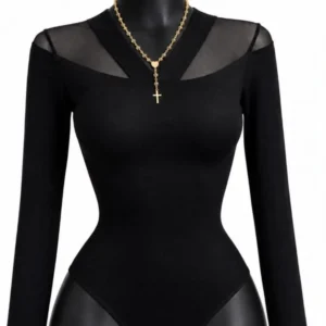Body con paneles de malla